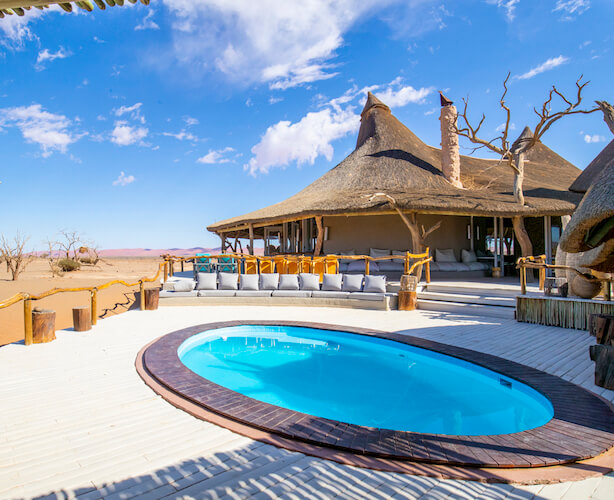 namibia botswana photo tour luxury accommodation pool